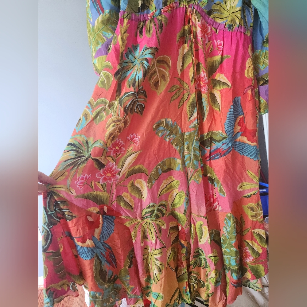 Farm Rio Ombre Ruffle Tunic dress - Picture 7 of 16
